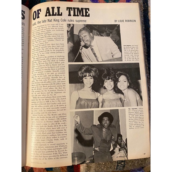 February 1980 Ebony Magazine with Featured Cover, “Sister Sledge… - Picture 13 of 16